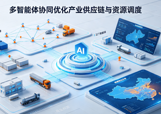 科尔沁右翼中旗AI 智能体 Geo 优化重塑产业链空间调度体系，打通仓储运输全链路